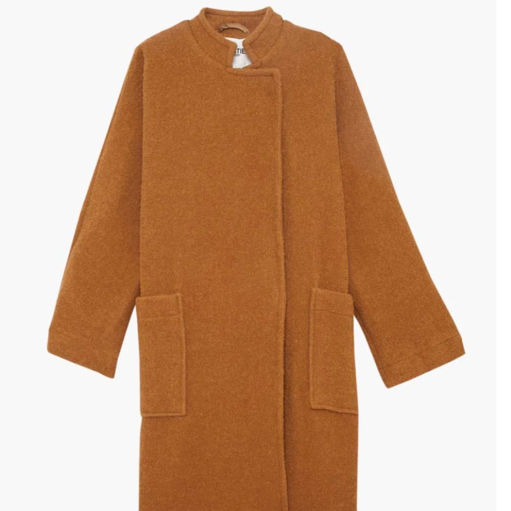 COPY - ESSENTIEL ANTWERP ECOSYSTEM CUT ON SLEEVE COAT